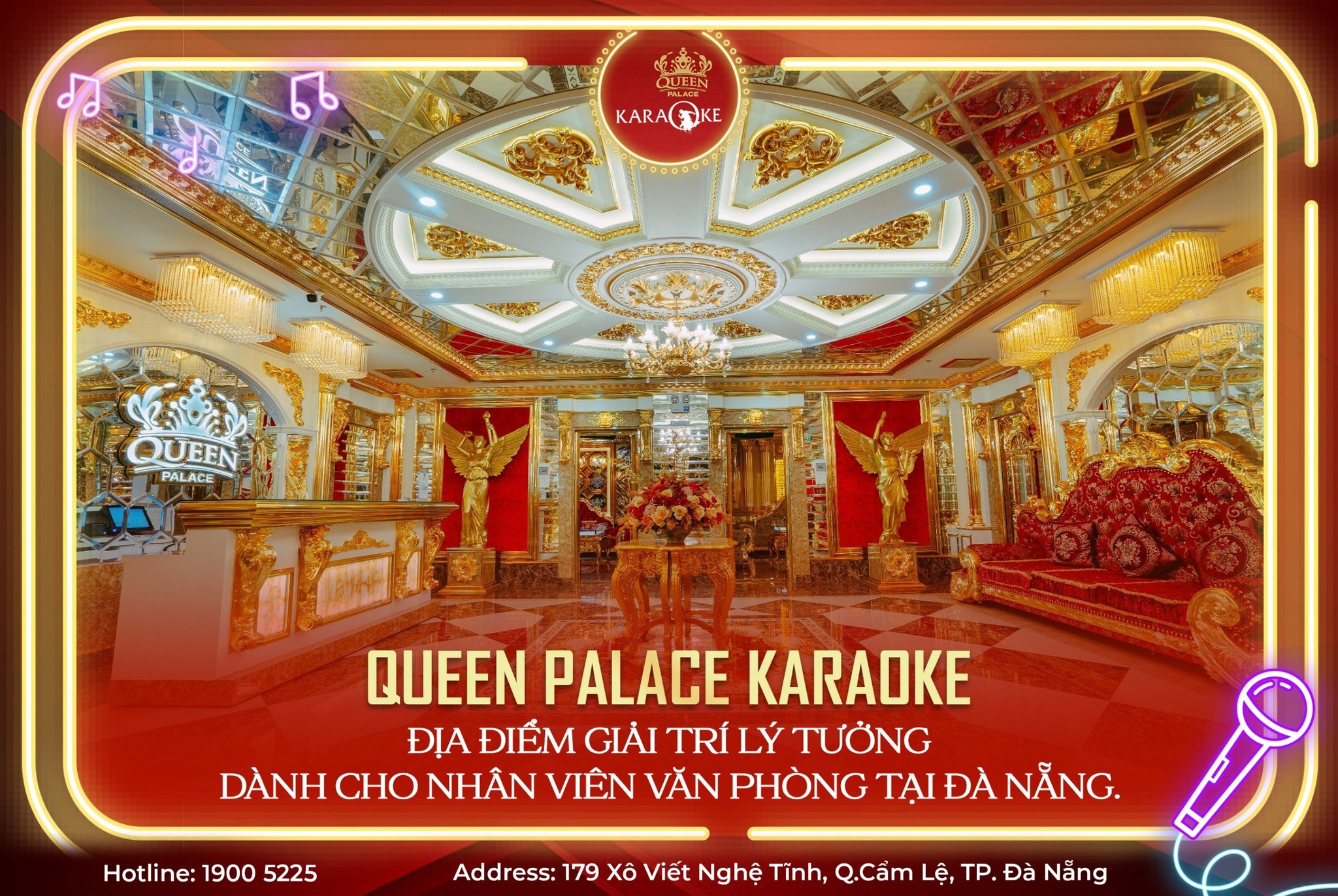 QUEEN PALACE KARAOKE ĐÀ NẴNG – ĐỊA ĐIỂM LÝ TƯỞNG CHO MỌI TÍN ĐỒ MÊ CA HÁT